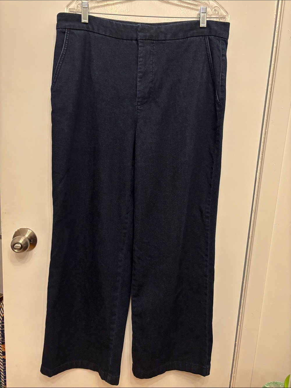 Reitmans Dark Navy Wide Leg Jeans